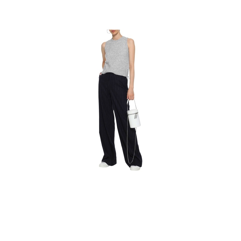 3.1 Phillip Lim Woman's Lofty Merino Wool Tank W Laced Sides SZ S
